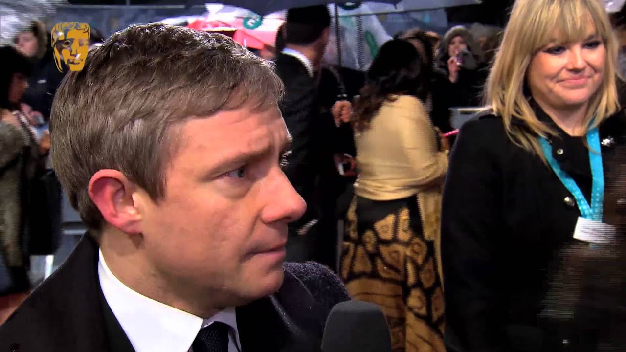 Martin Freeman - Film Awards Red Carpet 2013