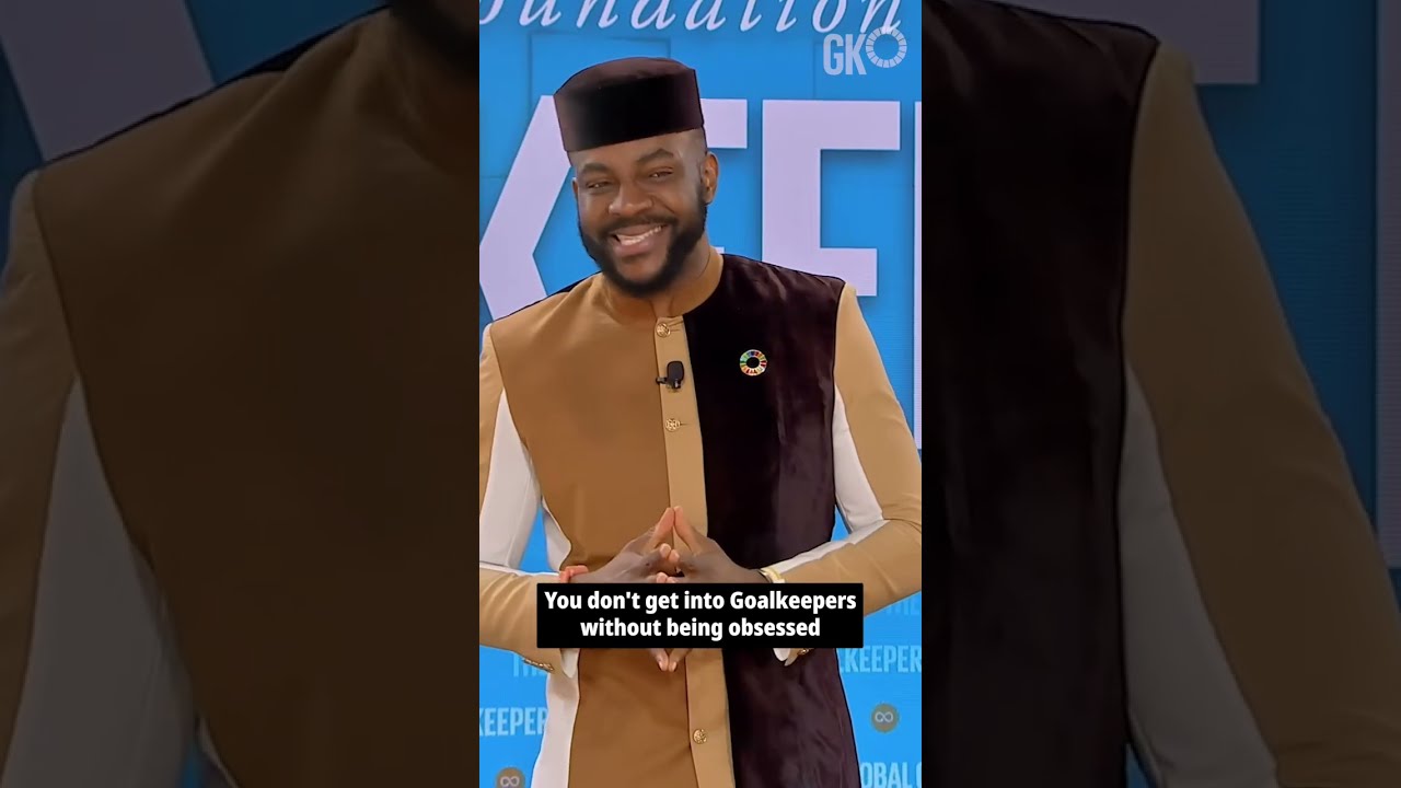 You&rsquo;re right, Ebuka. The #SustainableDevelopmentGoals are what unite us at #Goalkeepers2030.
