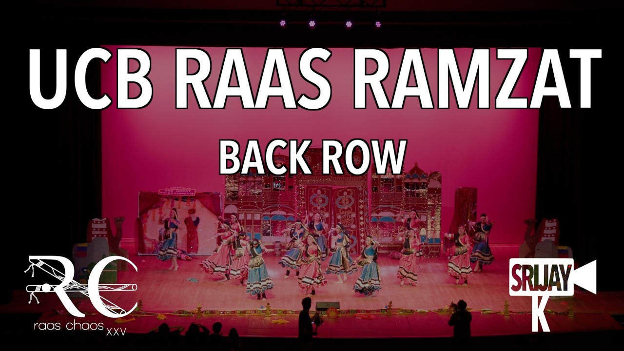 UCB Raas Ramzat | Raas Chaos 2026 [Back Row]
