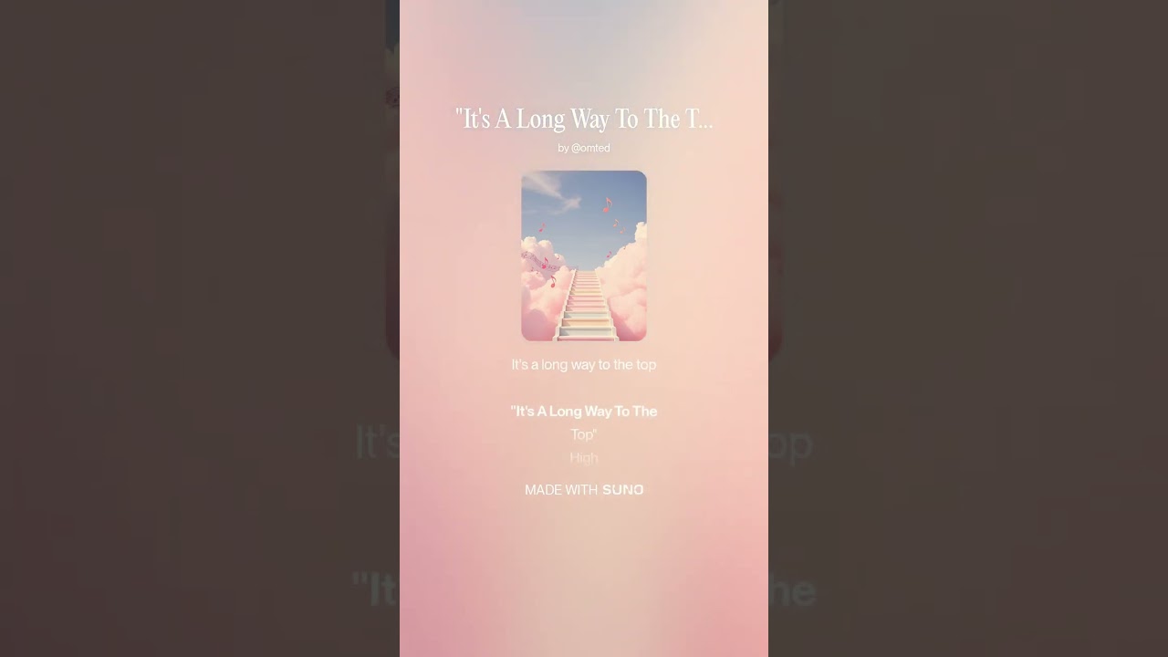 It's A Long Way To The Top  Remix