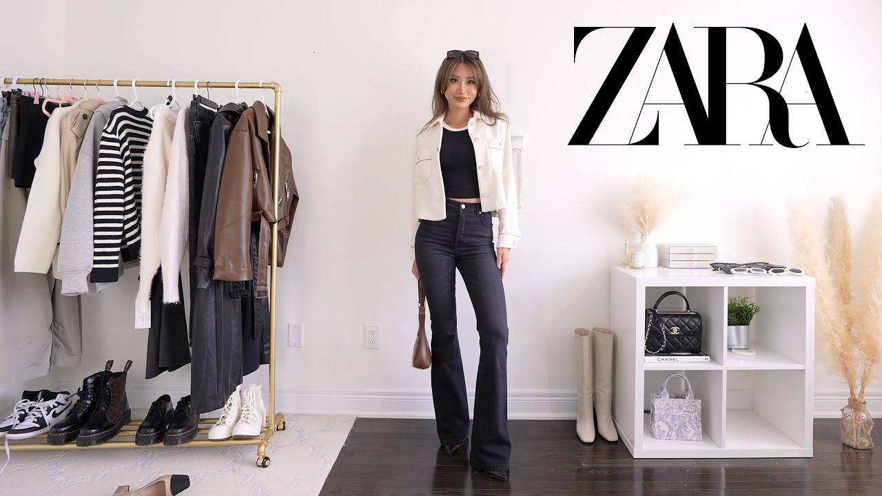ZARA FALL 2023 | try on haul + fall outfits 🍂