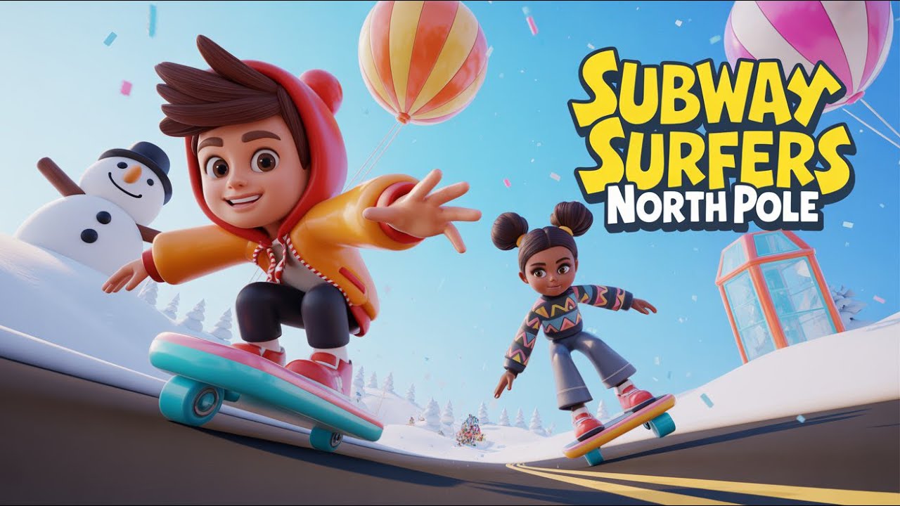 Subway Surfers North Pole Best Livestream 🔴 HD 1080p