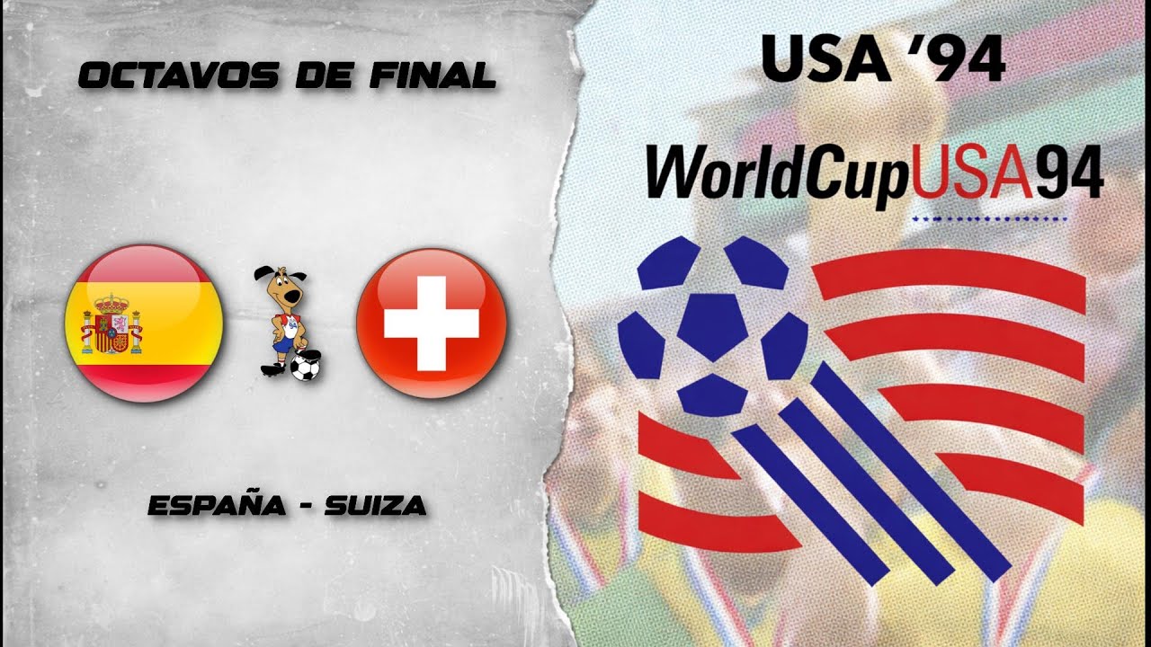 PES2021 - MUNDIAL USA 94 | OCTAVOS DE FINAL | 🇪🇸 España 🆚 🇨🇭 Suiza | FUMA