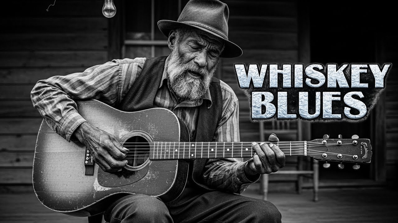 Smooth Whiskey Blues | Slow Blues for Midnight Relaxation & Mood