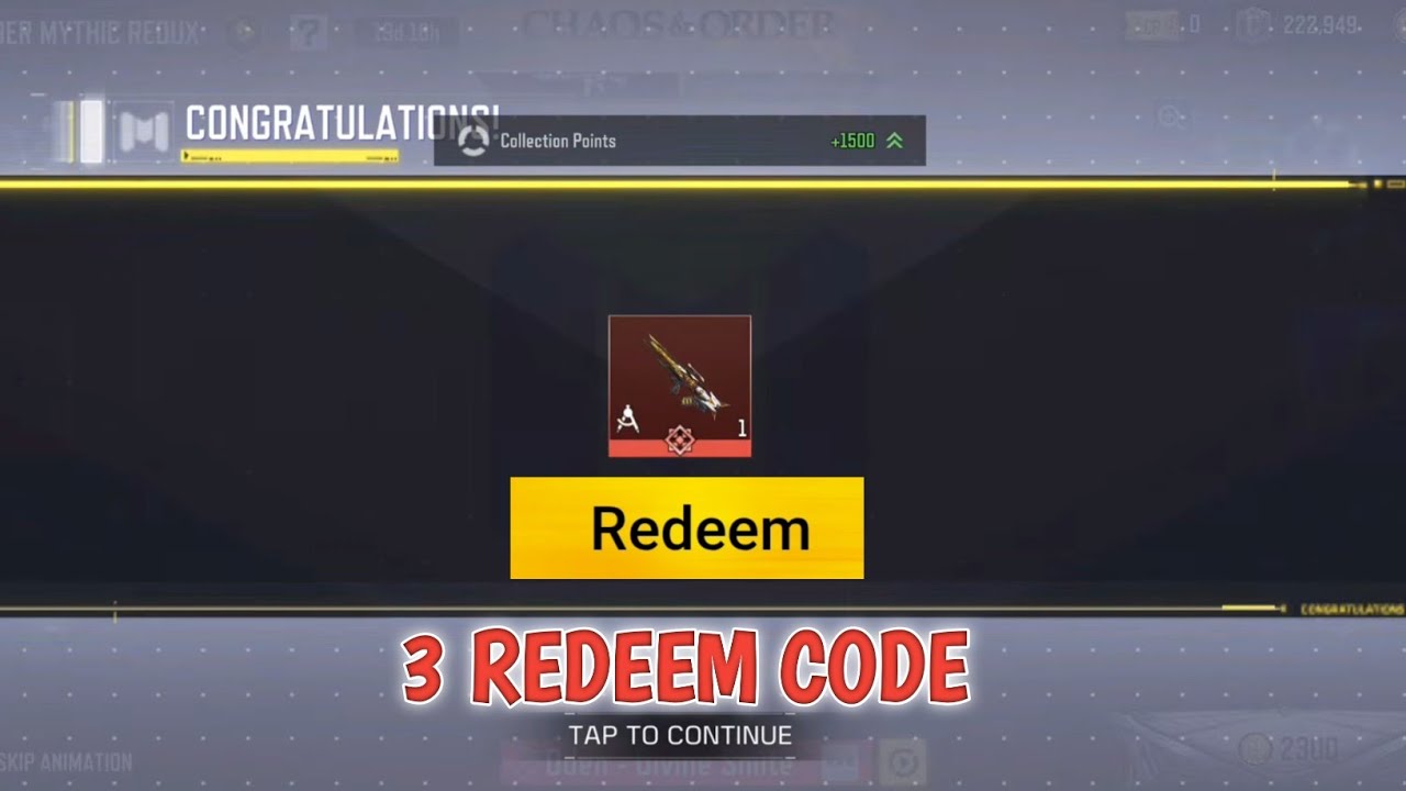 NEW 3 REDEEM CODE CODM 2026 | CALL OF DUTY MOBILE REDEEM CODE 2026 | COD MOBILE REDEEM CODE 2026