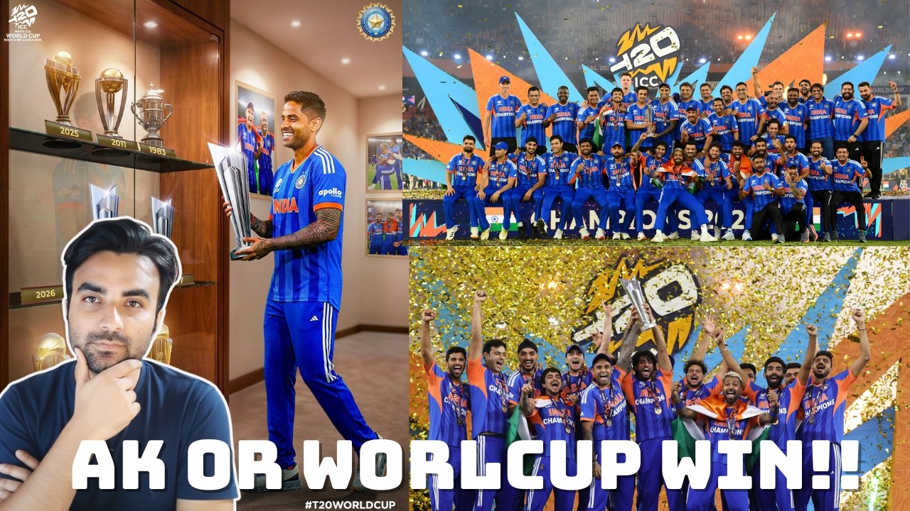 India Wins 2nd Back to Back T20 Worldcup | Sanju And Bumrah Match Winners | Surya With Dhoni Sharma