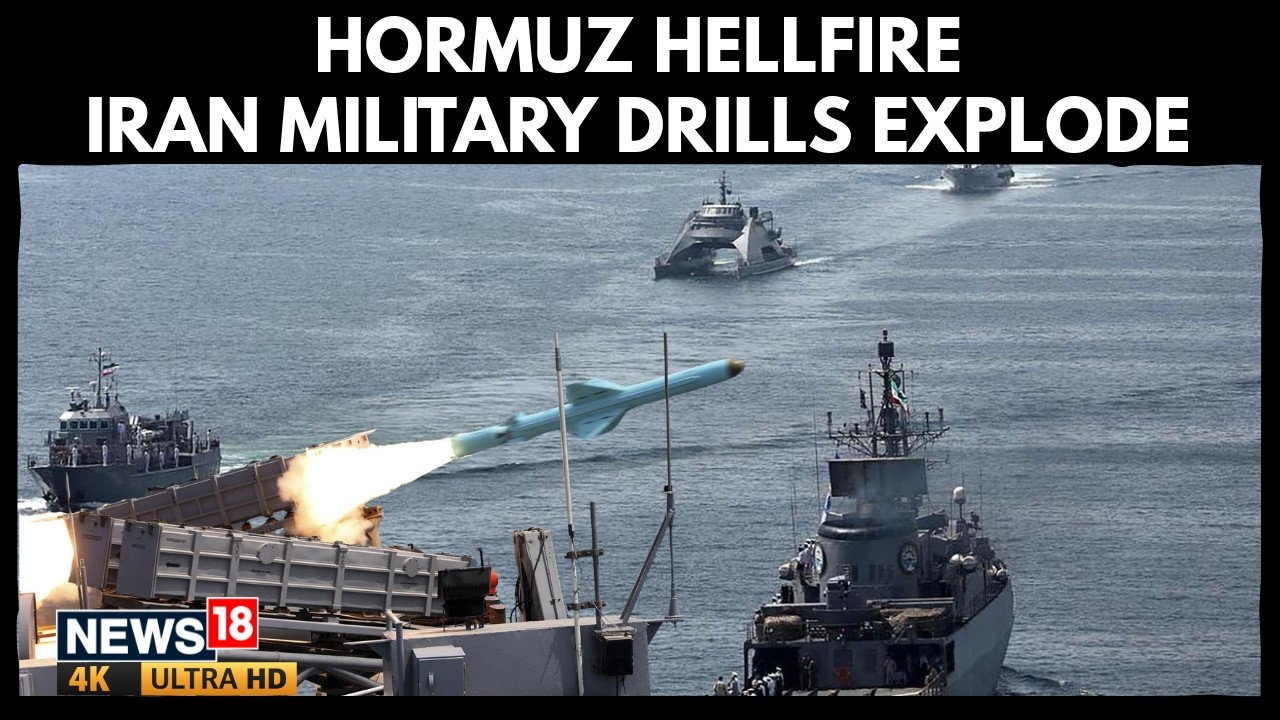 Iran's IRGC Unleashes Massive Hormuz Strait Drills Before U.S Nuke Talks | Trump Khamenei | 4K