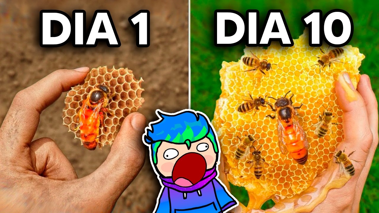 Criando 10,000 Abejas en mi casa / Carlos Infinito REACCIONA Dr Plants en Español