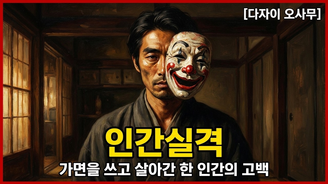 [다자이 오사무] 인간실격 | 가면을 쓰고 살아간 한 인간의 고백