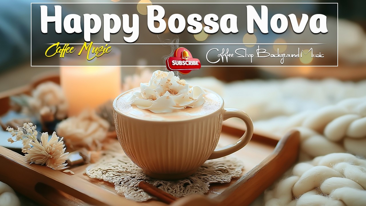 Gentle Coffee Jazz ☕ Calm Bossa Nova Instrumental Music for Relaxing and Focus