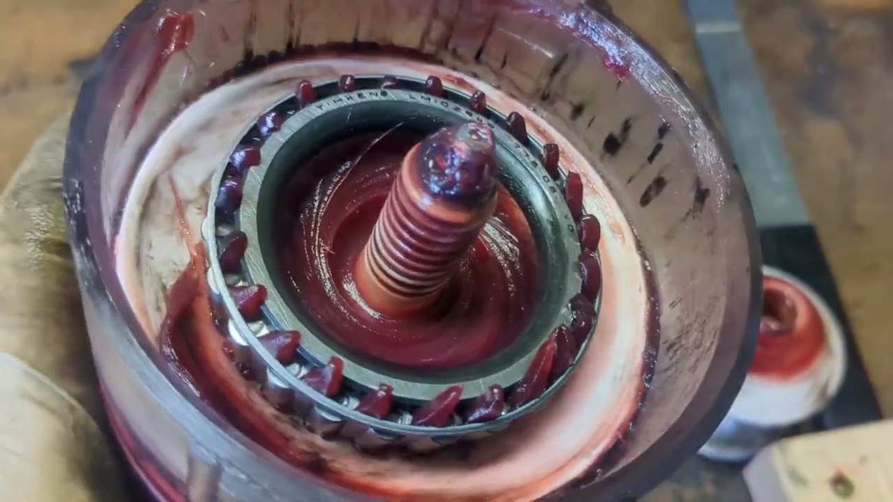 Delica L300 front wheel bearing replacement HOW TO