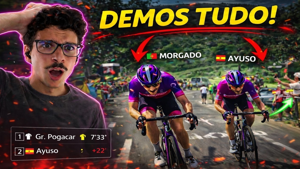 DAR TUDO O QUE TEMOS E O QUE NÃO TEMOS!!!!- Pro Leader #50 | Tour de France 2025 (Gameplay)
