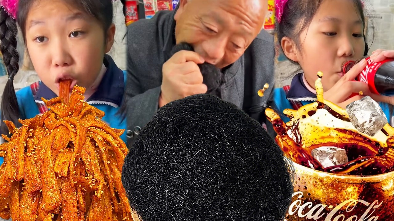 Video đồ ăn vặt Trung Quốc trên Tik Tok丨Những món ăn vặt mà hồi nhỏ mẹ không cho ăn EP503