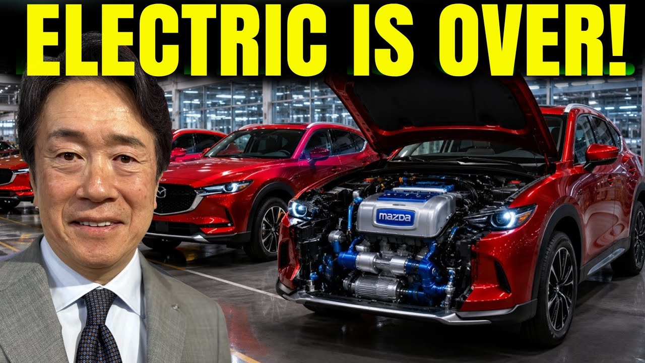 Mazda Just Shocked the EV Market With Its Biggest Announcement Yet!