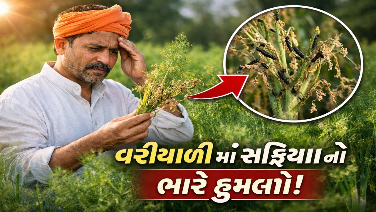 વરિયાળી ની ખેતીમાં ગુંડરીયા રોગનો નિકાલ – દવા વગરનો જુગાડ