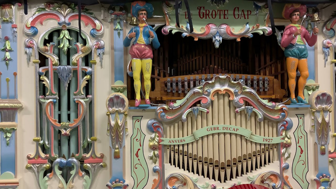 Draaiorgel De Grote Cap Conny Vandenbos medley