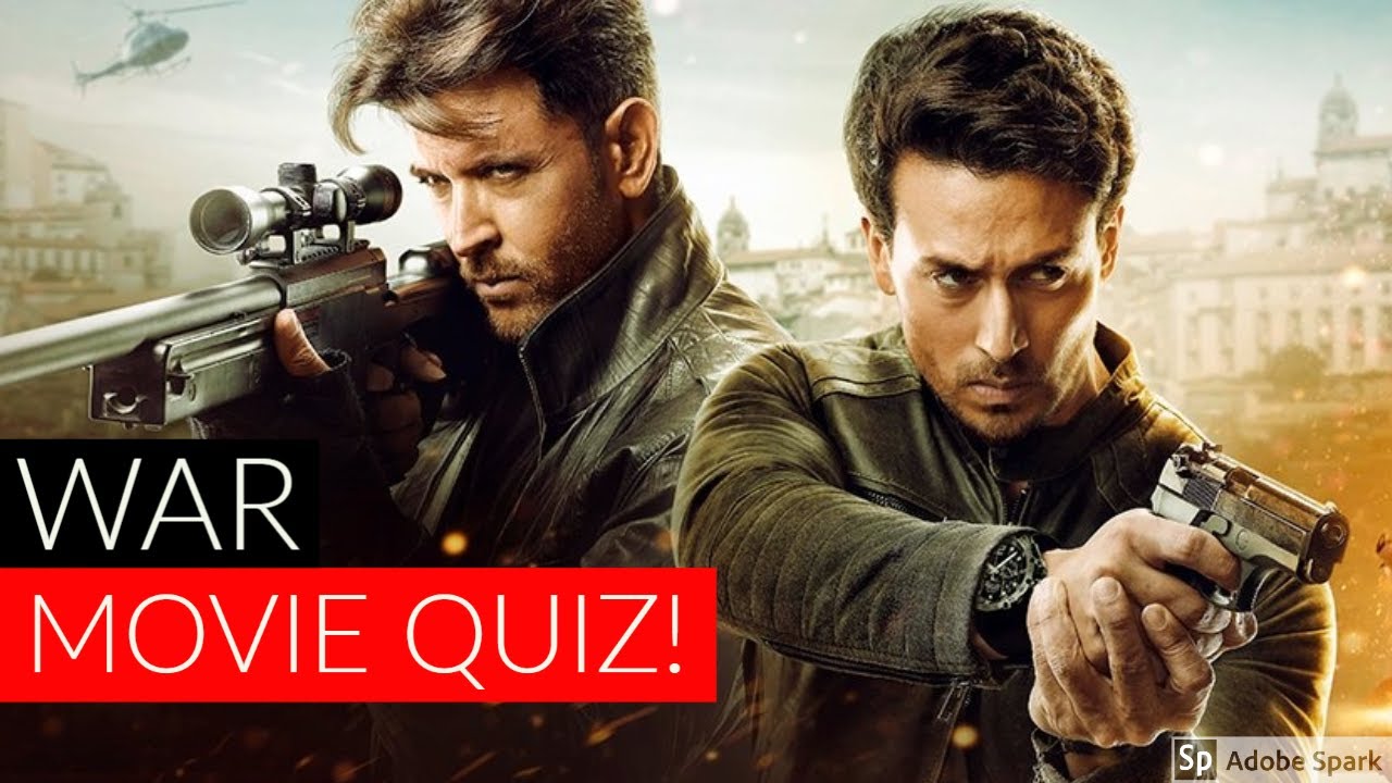 WAR MOVIE QUIZ | Hrithik Roshan | Tiger Shroff | Bollywood Quiz Video 2020