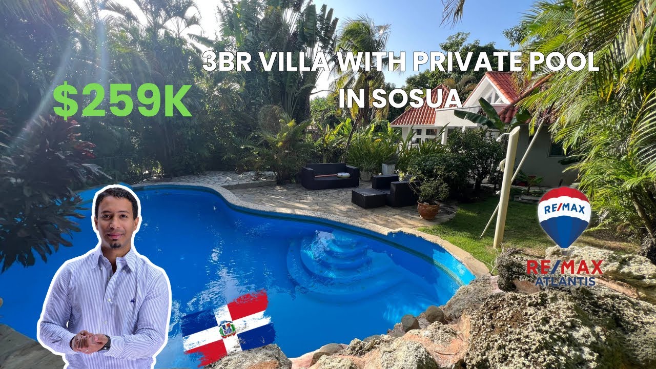 259k 3BR Villa For sale In Sosua | Dominican Republic 