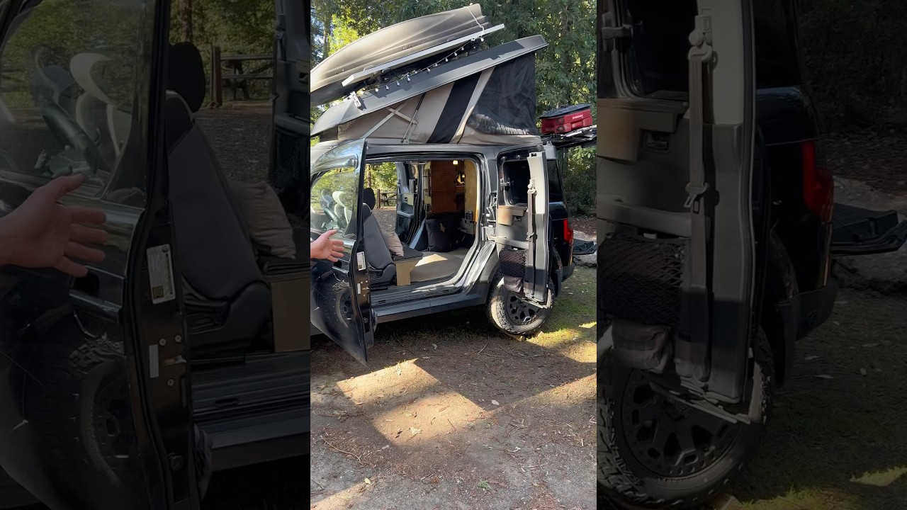Japanese inspired Honda Element Camper build!