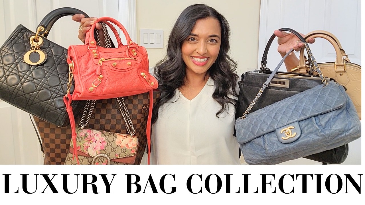 LUXURY HANDBAG COLLECTION - 27 BAGS! Hermes, Louis Vuitton, Chanel, Dior, Fendi, YSL, Celine, Gucci