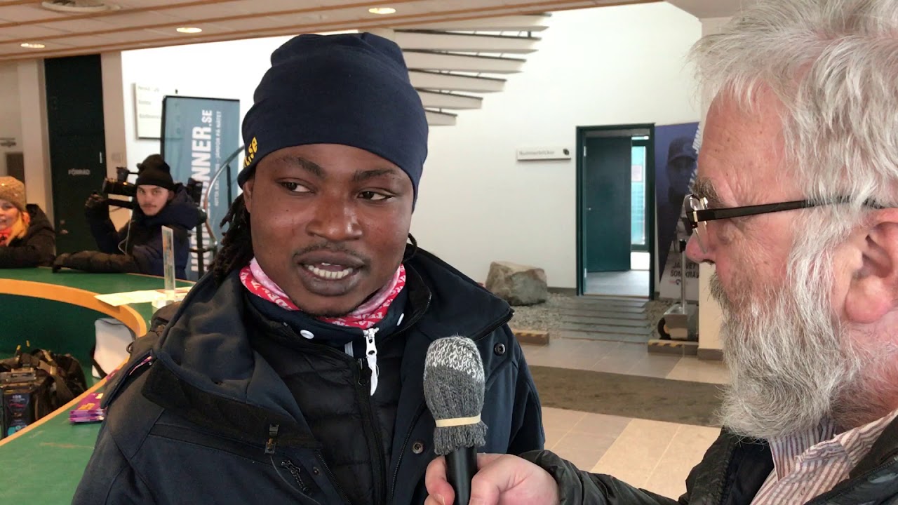 Fr&aring;n Ghana till Solvalla travbana