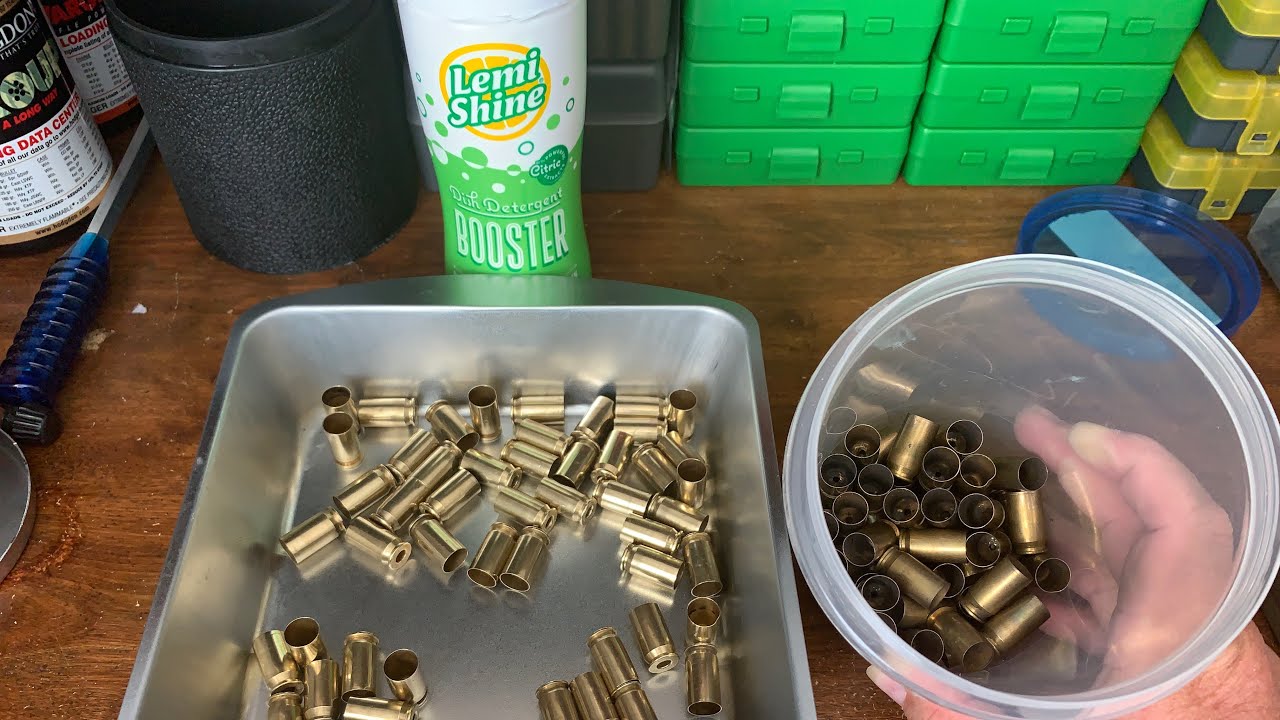 Cleaning brass with Lemi Shine & Dish Soap