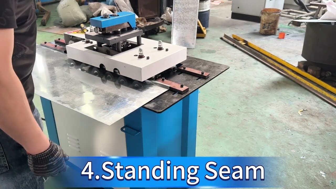 HVAC Duct Multifunctional Pittsburgh Lock Forming Machine