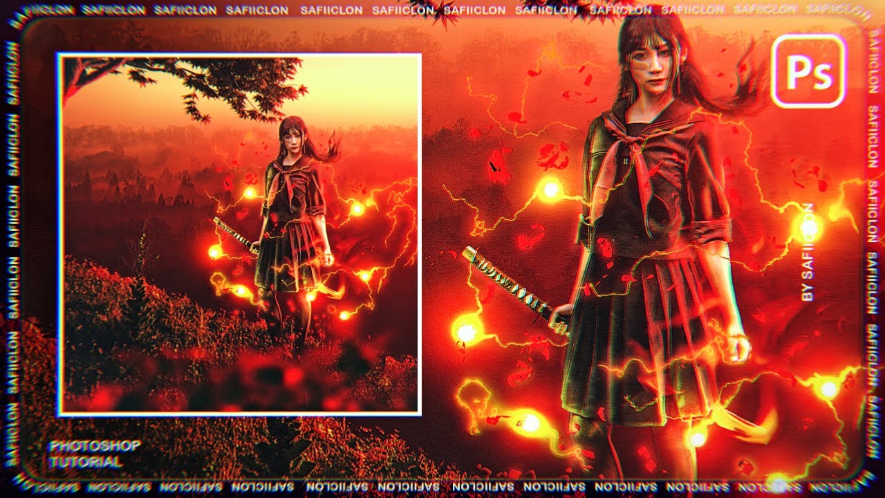 How I Created ‘ Samurai Girl ’ in Photoshop – Step-by-Step Tutorial! Photo Manipulation