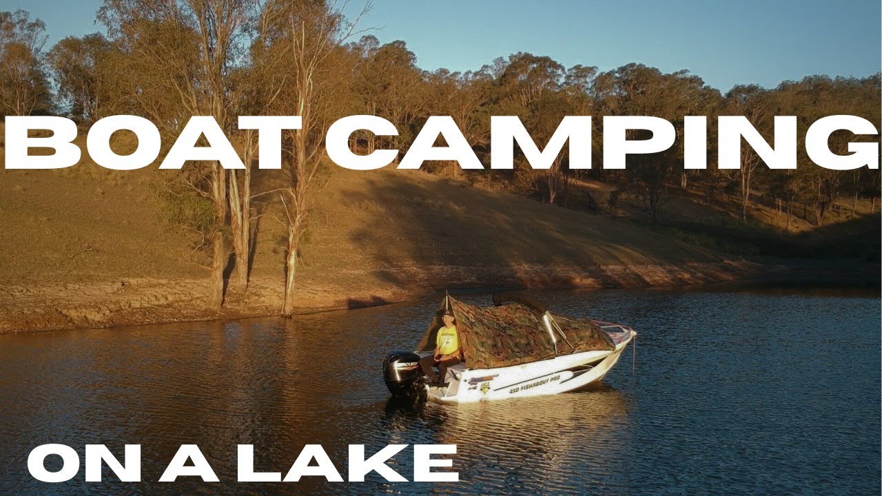 SOLO Boat Camping on a Lake - BBA EP105