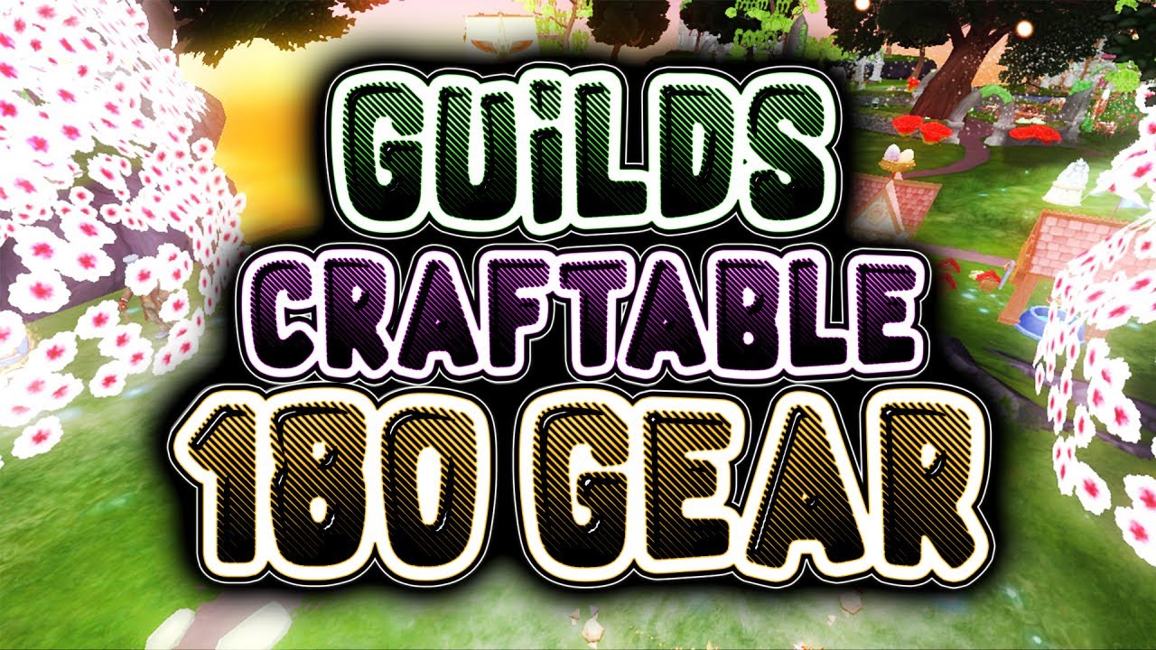 Wizard101 Test Realm: Guilds Craftable 180 Gear