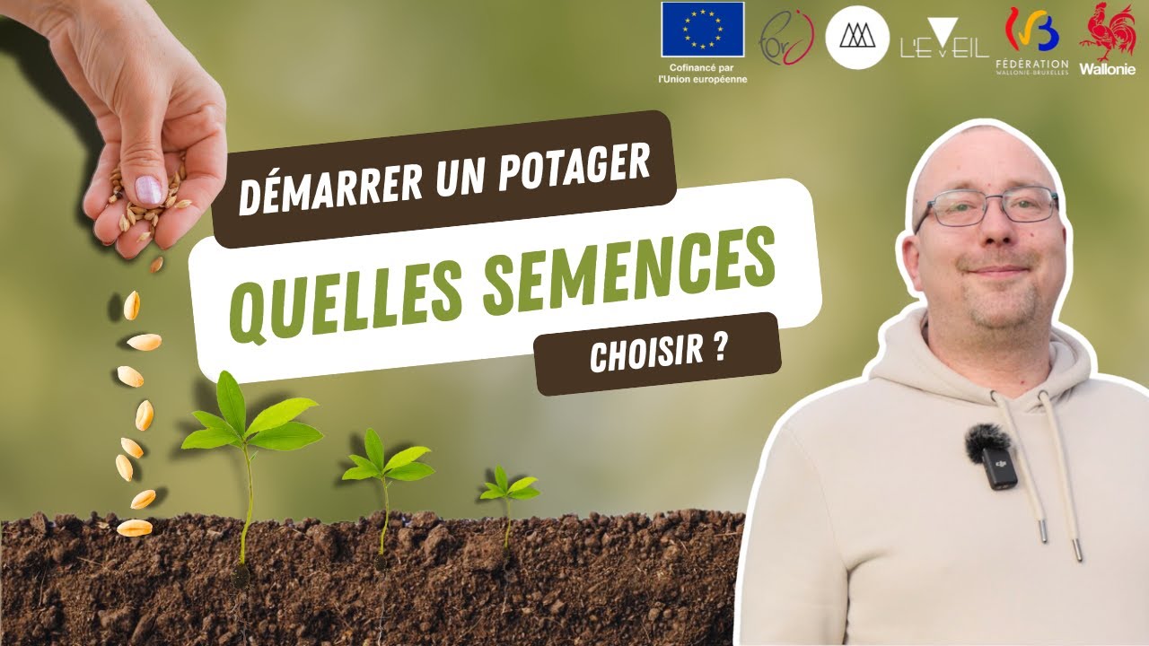 Quelles semences choisir pour démarrer un jardin ? - Eveil Comesti Lab