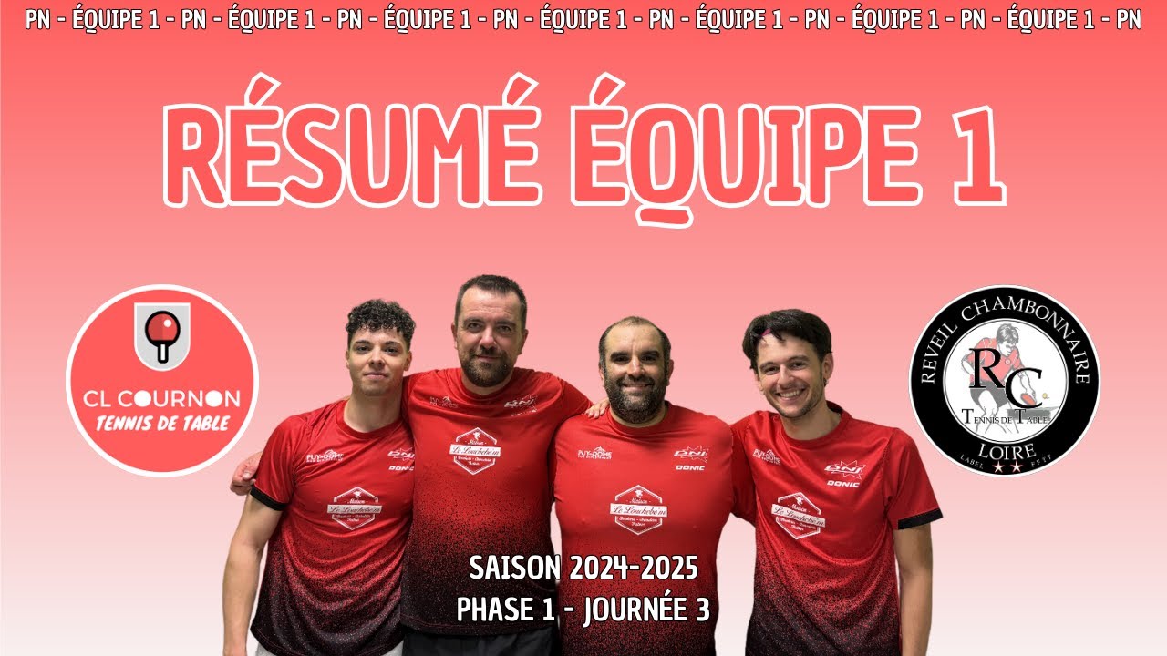 CL COURNON 1 vs REVEIL CHAMBONNAIRE 1   Journée 3   2024 10 19