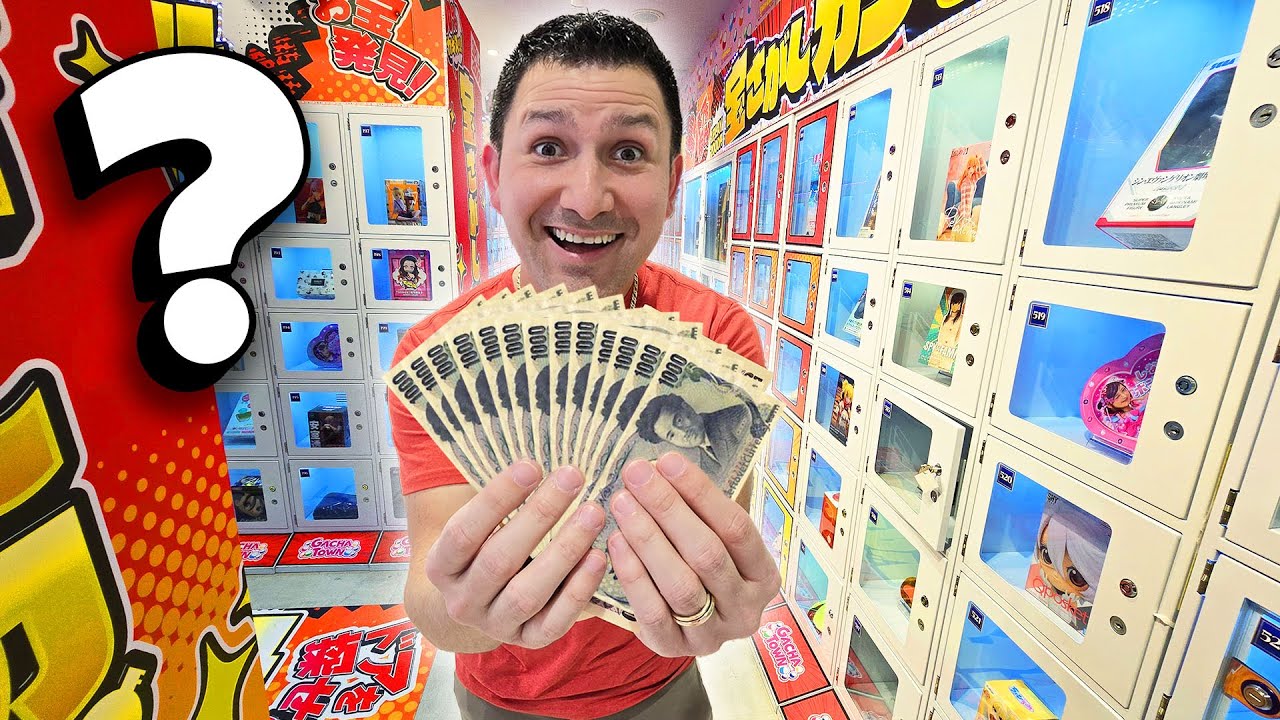 $150 Spent on Mystery Vending Machines in Japan!