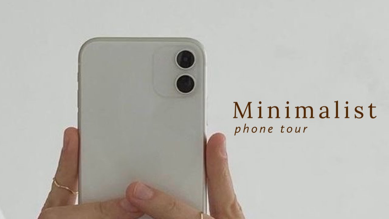 What's on my phone as a minimalist