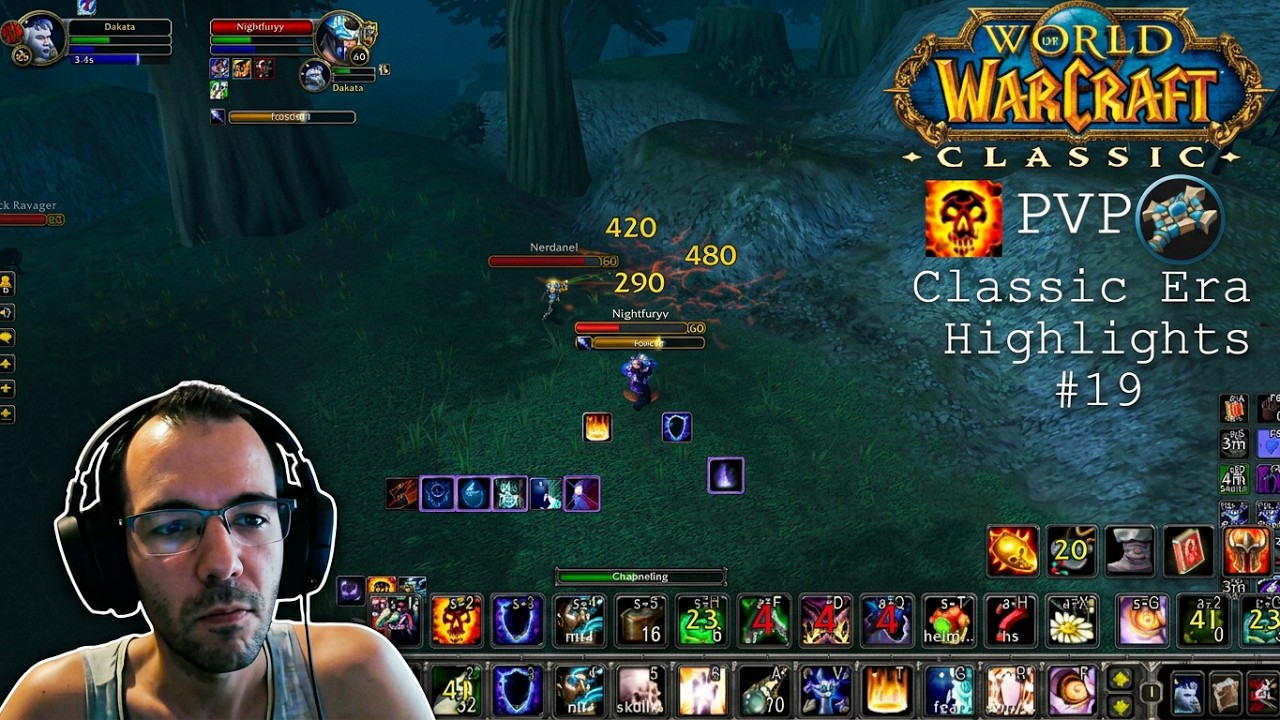 Classic WoW Era #19: Лучшие моменты PvP за Шэдоу Приста (14-й ранг)