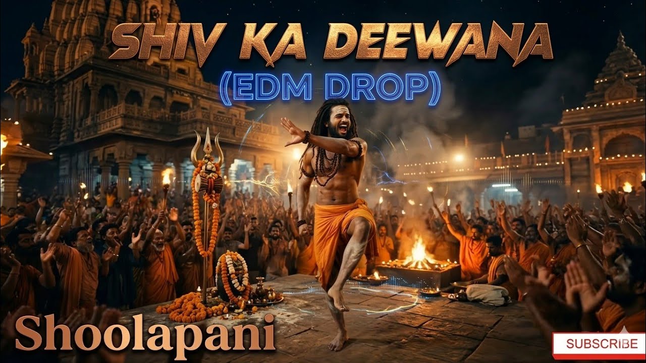 Shiv Ka Deewana (EDM Drop) | Powerful Shiv Bhajan | 8K Dolby Atmos | SHOOLAPANI