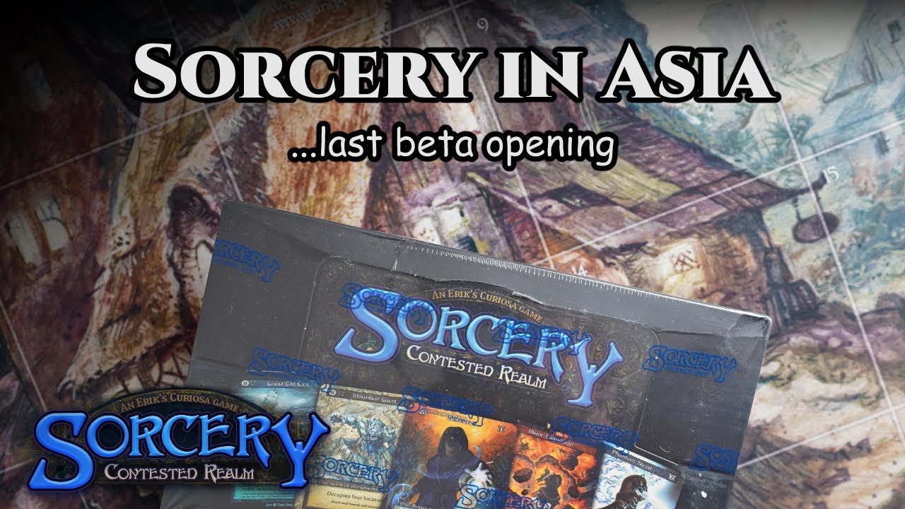 Sorcery TCG Asia Scene Chat (Beta Box Break)
