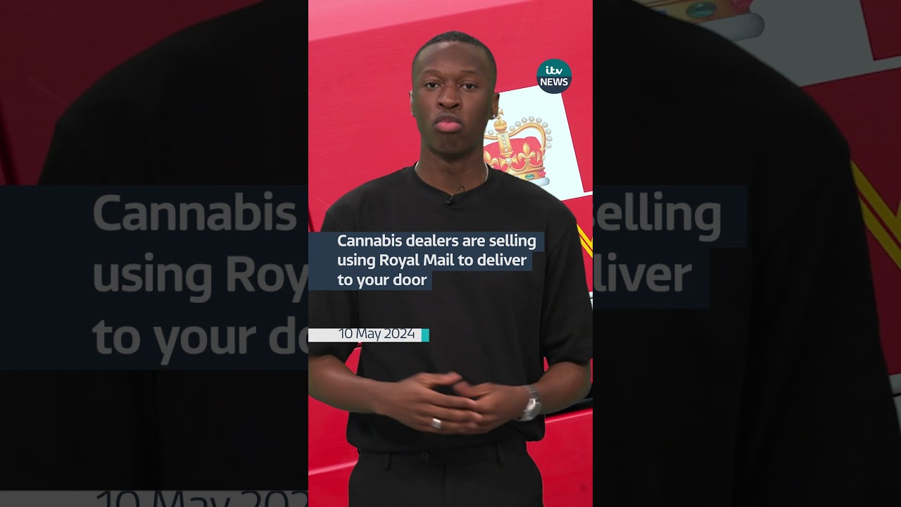 How cannabis dealers are selling in the open and using Royal Mail to deliver to your door  #itvnews