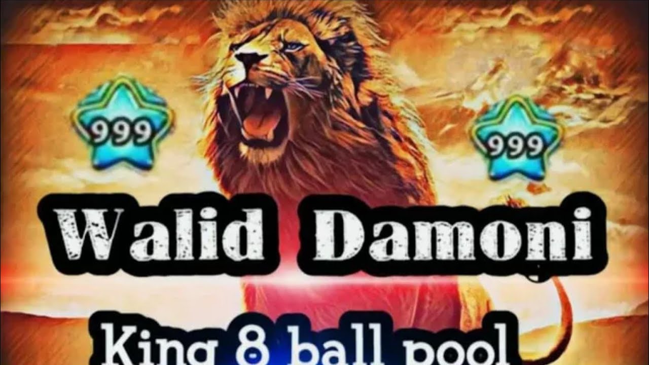 8Ball Pool// Finally walid Damoni got 999level- hightest level in pool