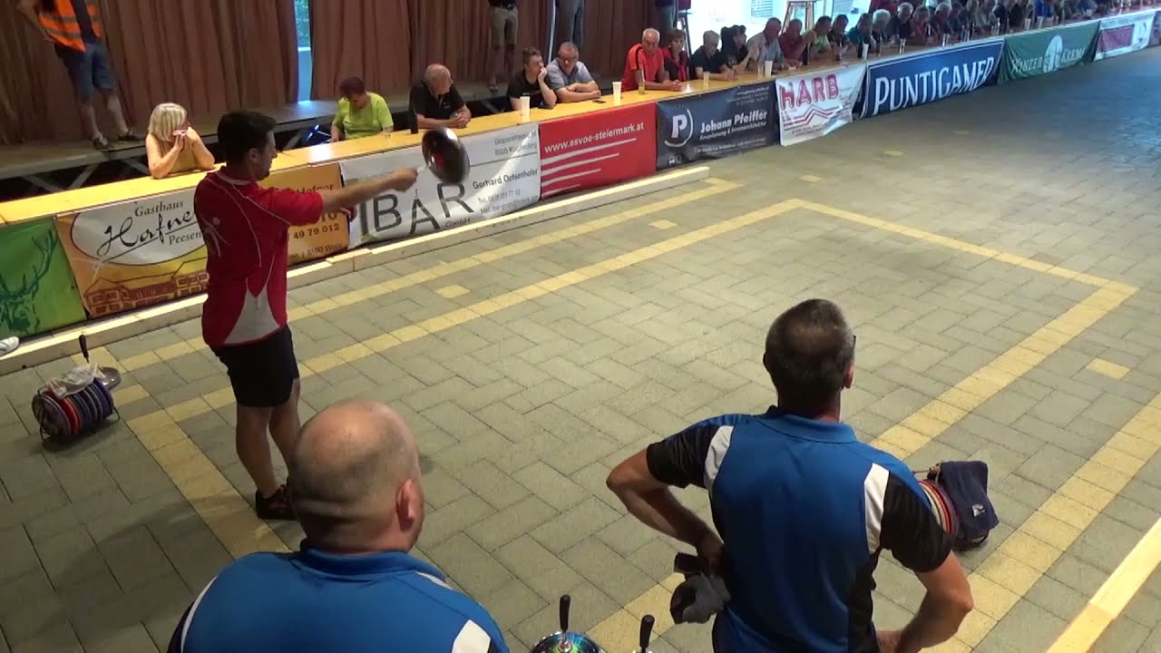 Staatsliga Stocksport Herren 2019 - Runde 6: ESV Gebol Krottendorf/ST vs. ESV Weierfing/OÖ