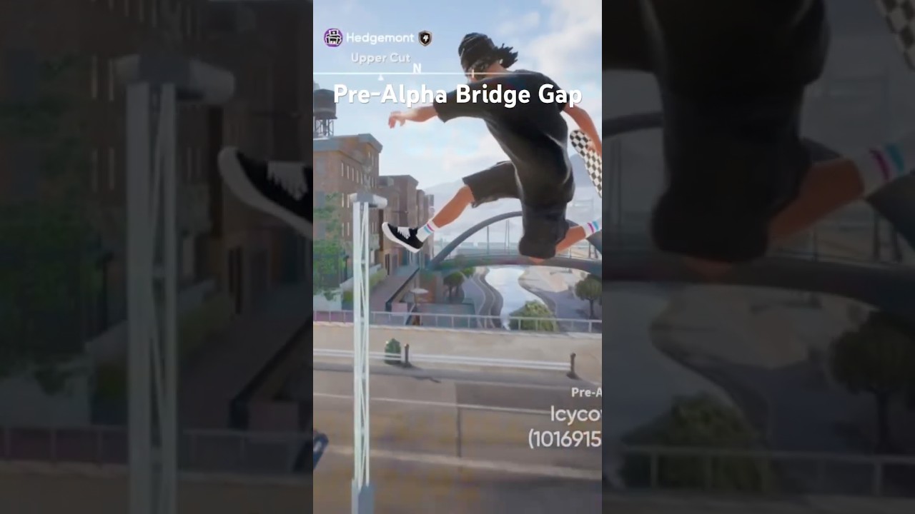 Pre-Alpha Bridge Gap #skate @skate