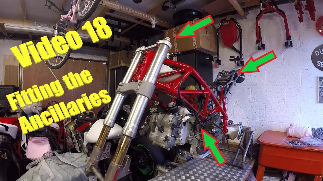 Thunderbike Race Prep Video 18 Ducati 748 Fitting Ancilliaries