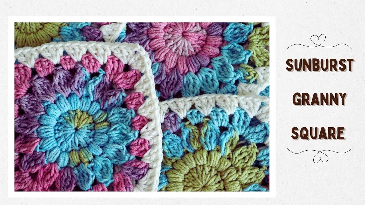 Sunburst Granny Square