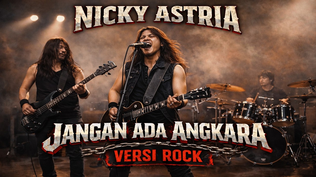 Jangan Ada Angkara - Nicky Astria | Cover Rock Version by Rock Cover Studio