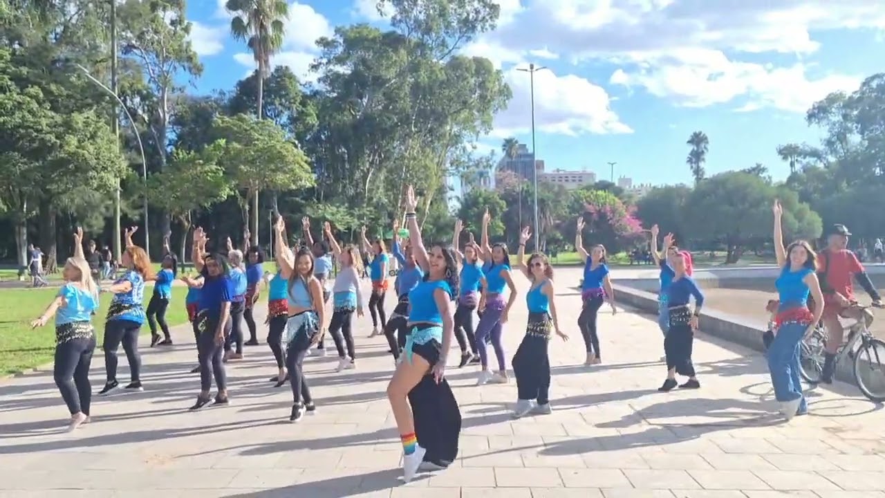 Flashmob Dança do ventre.