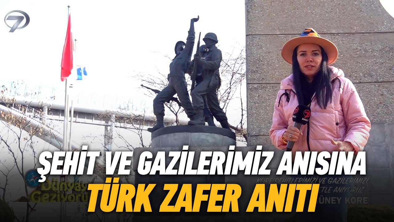 G&uuml;ney Kore'de 3.064 Şehit ve Gazimizin Anısına Dikilen 