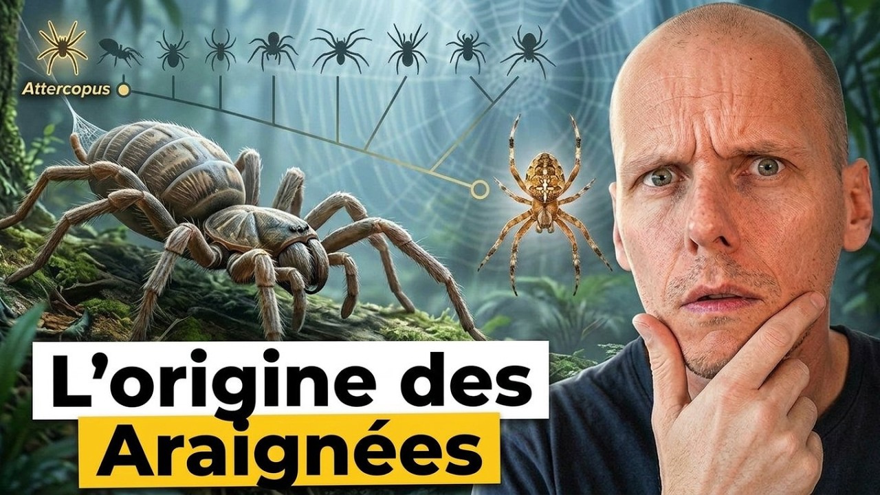 L’origine des Araignées enfin révélée par les scientifiques