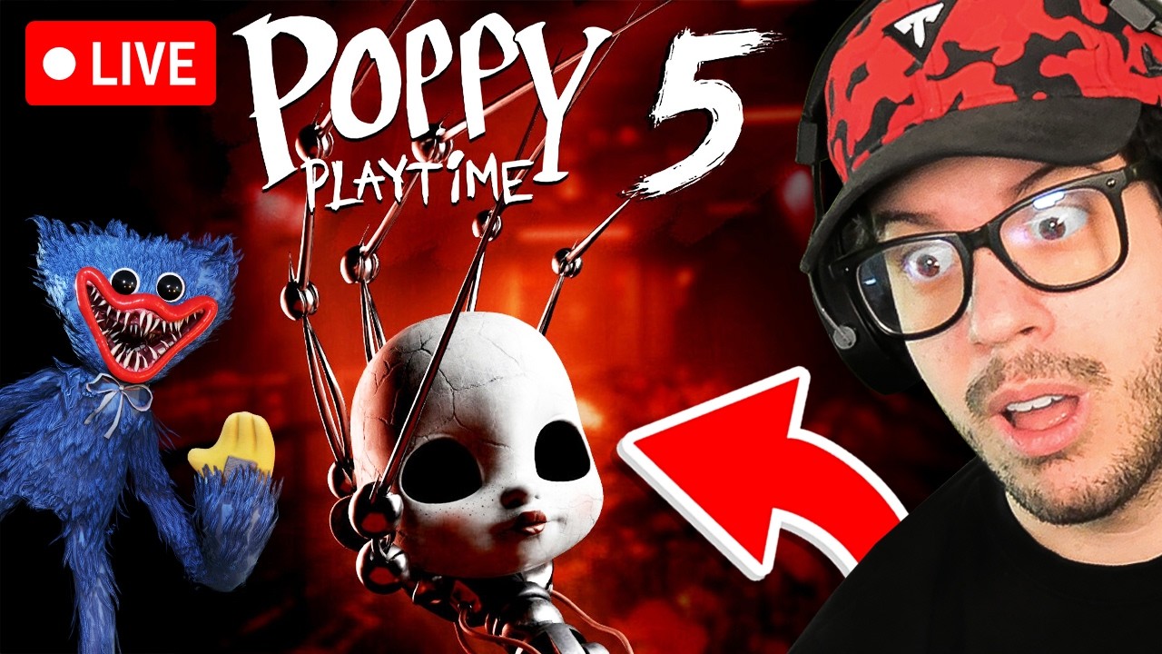 🔴 LIVE! - POPPY PLAYTIME CHAPTER 5!!