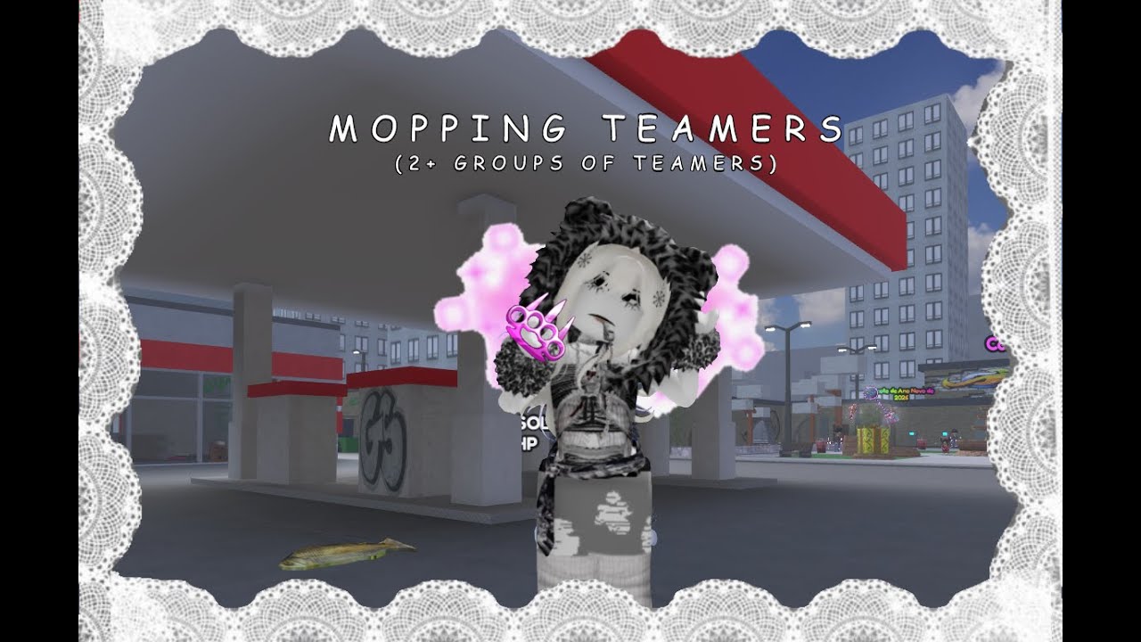 ⋆˙⟡ MOPPING TEAMERS IN ROBLOX BADDIES ⋆˚꩜｡