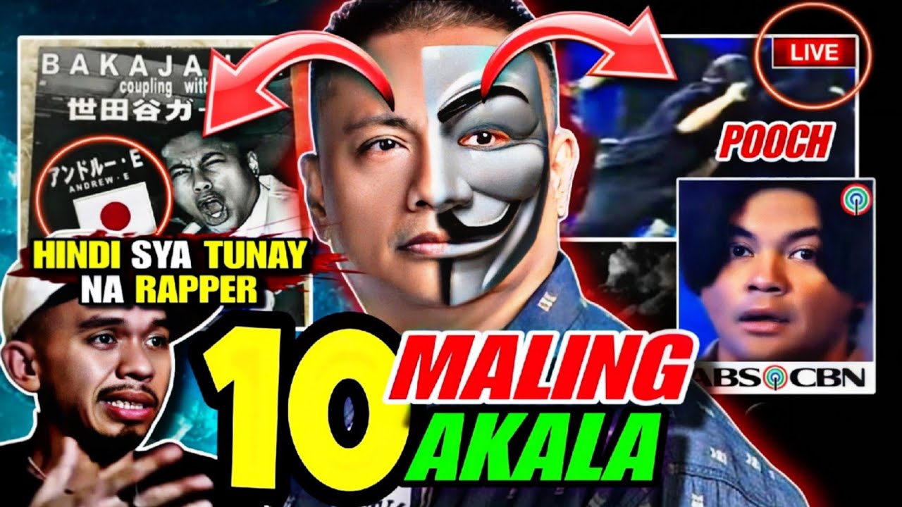 10 MALING AKALA | ng mga RAPPER kay 
